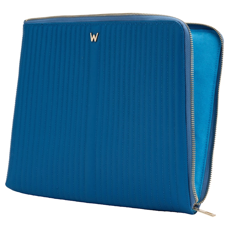 Mimi Blue Laptop Zip + Handle