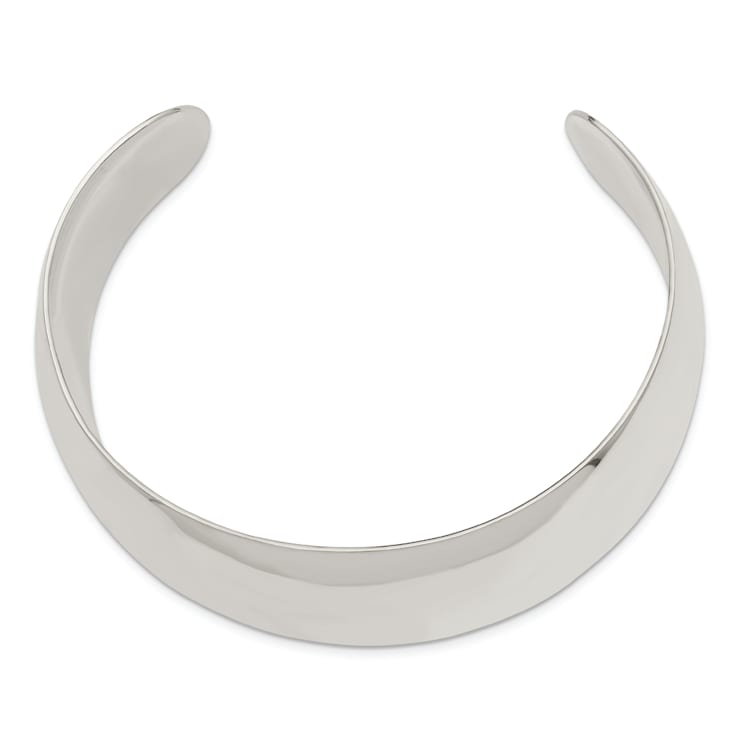 Sterling Silver 28.5mm Cuff Bracelet