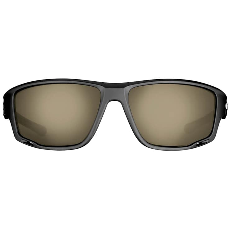 Flying Fisherman Solstice Polarized Sunglasses Matte Black Frame/Amber Lens