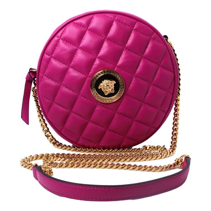 コインケース・小銭入れ VERSACE Coin Purses Women Leather Fuchsia 楽天市場】ヴェルサーチ カードケース コインケース メデューサ