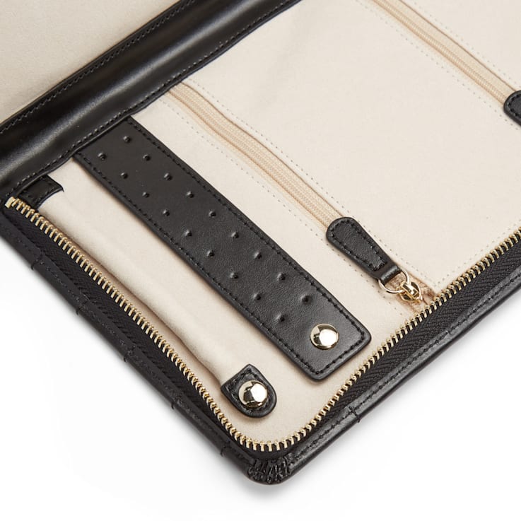 Caroline Large Black Jewelry Portfolio