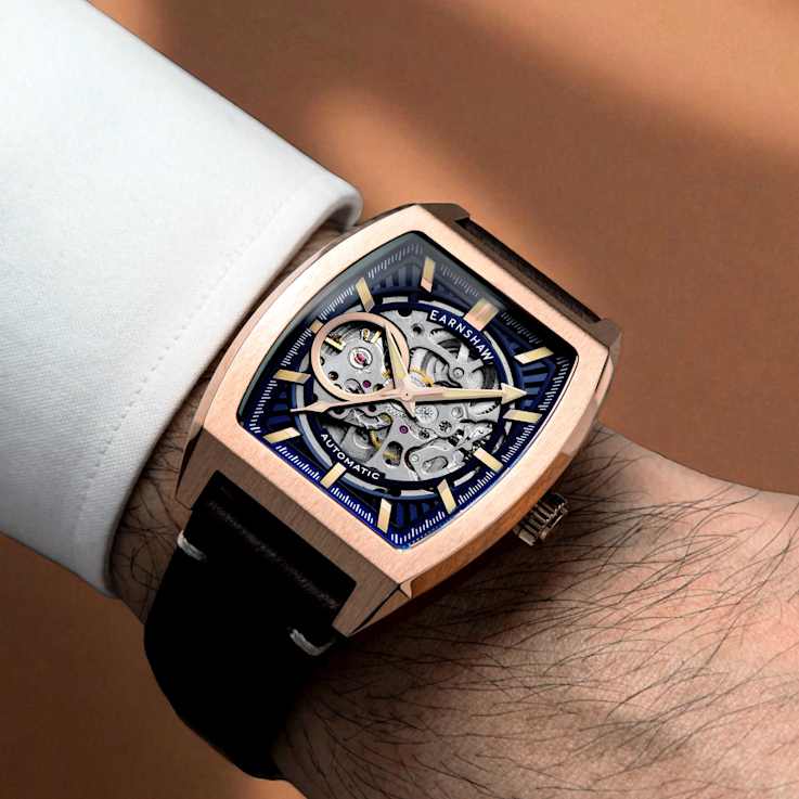 Thomas Earnshaw Heritage Wellington Skeleton Automatic