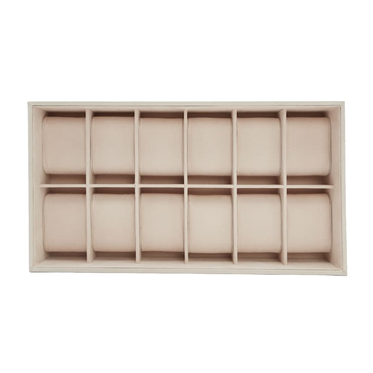 Vault 12PC Beige Watch Tray Insert
