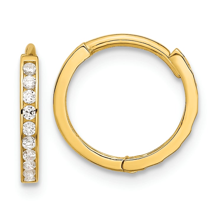 14k Yellow Gold 7/16