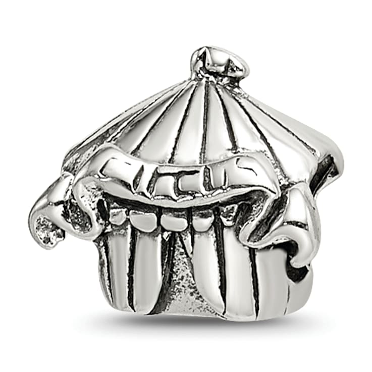 Sterling Silver Circus Tent Bead
