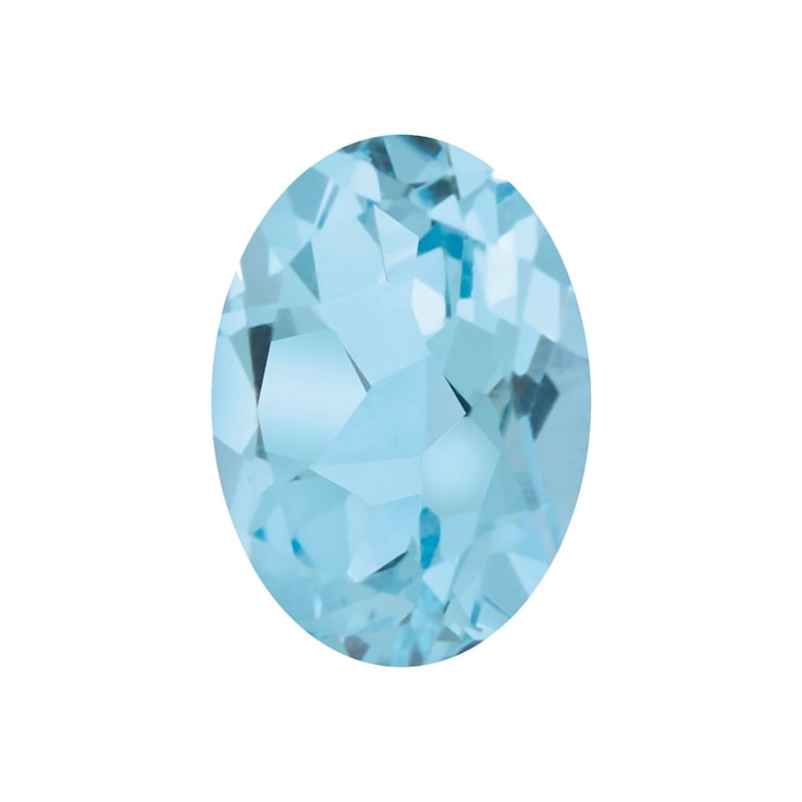 Sky Blue Topaz 6x4mm Oval 0.58ct