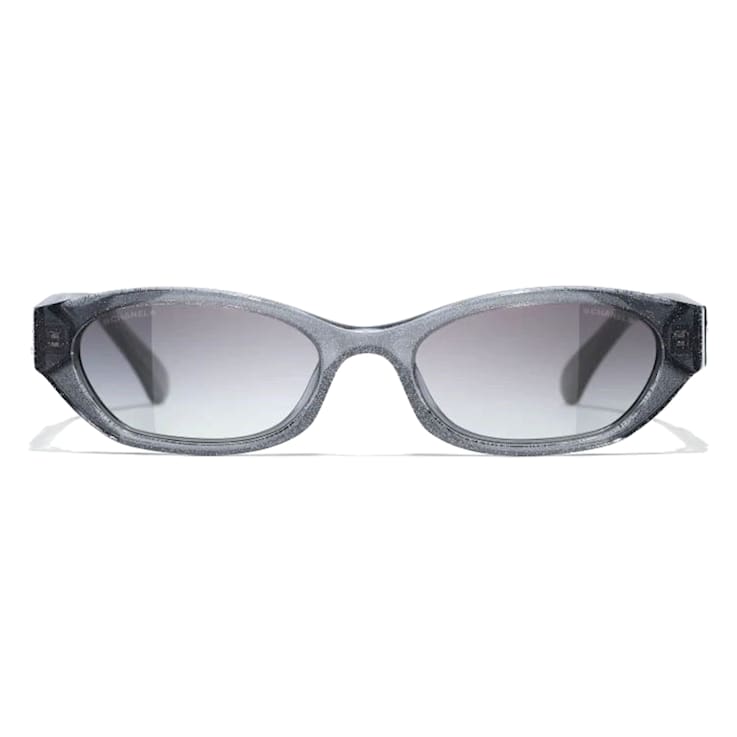 Chanel transparent sunglasses cheap