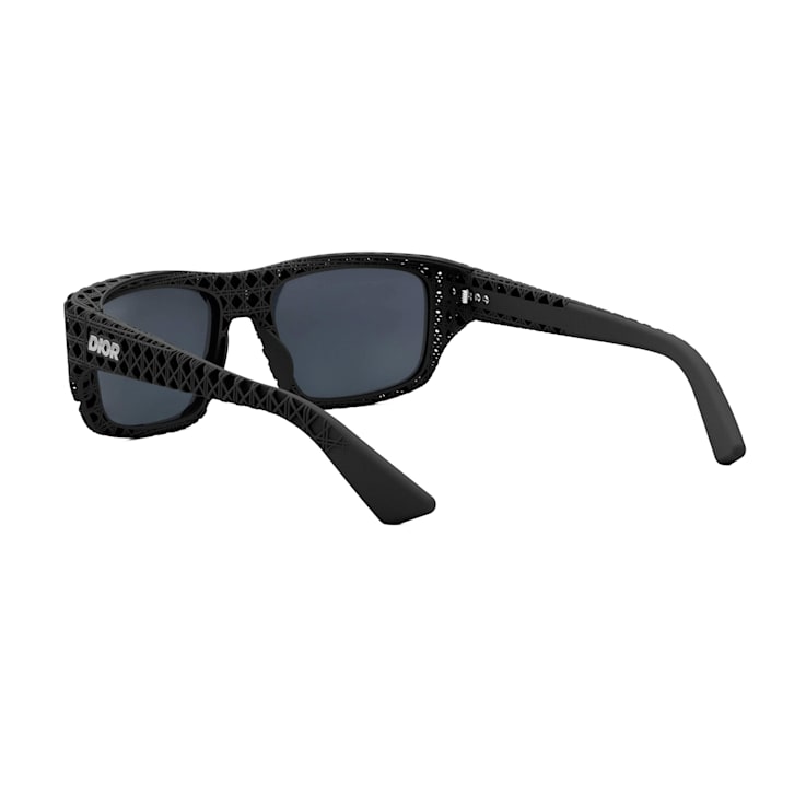 Dior 3D Black Frame / Orange Lenses Sunglasses