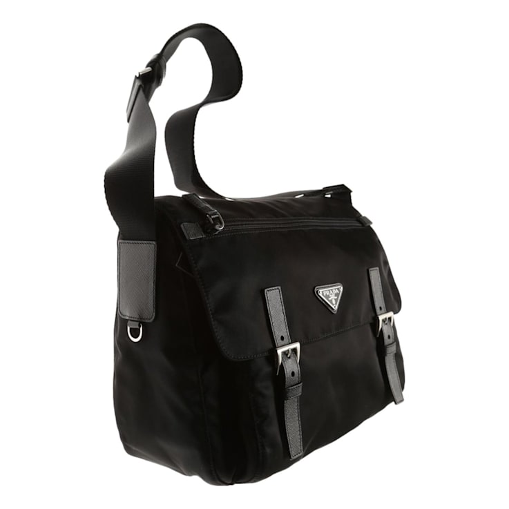 Prada tessuto nylon messenger bag best sale