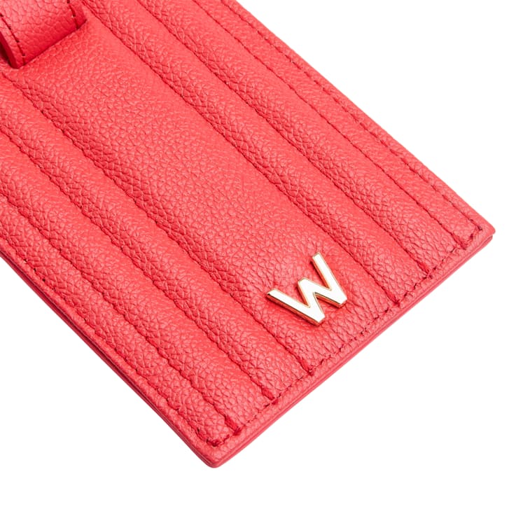 Mimi Red Luggage Tag