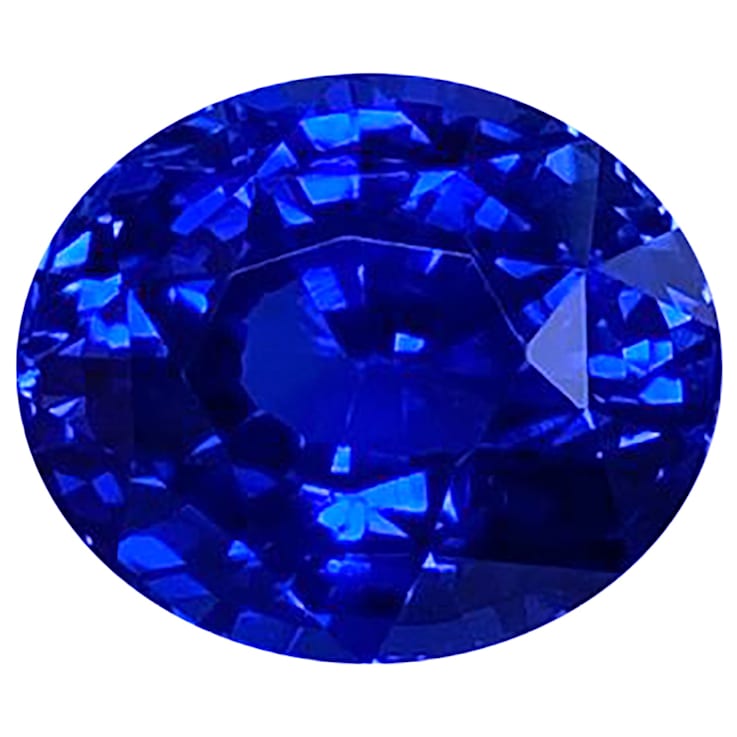 Sapphire Loose Gemstone 11.2x9.6mm Oval 6.5ct