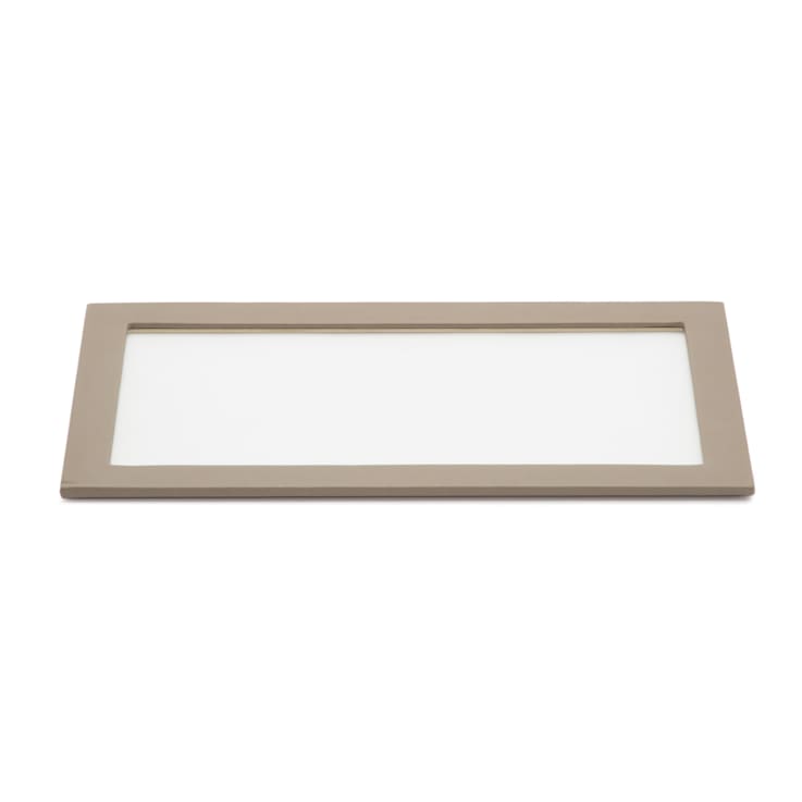 Vault Tray Gray Glass Lid