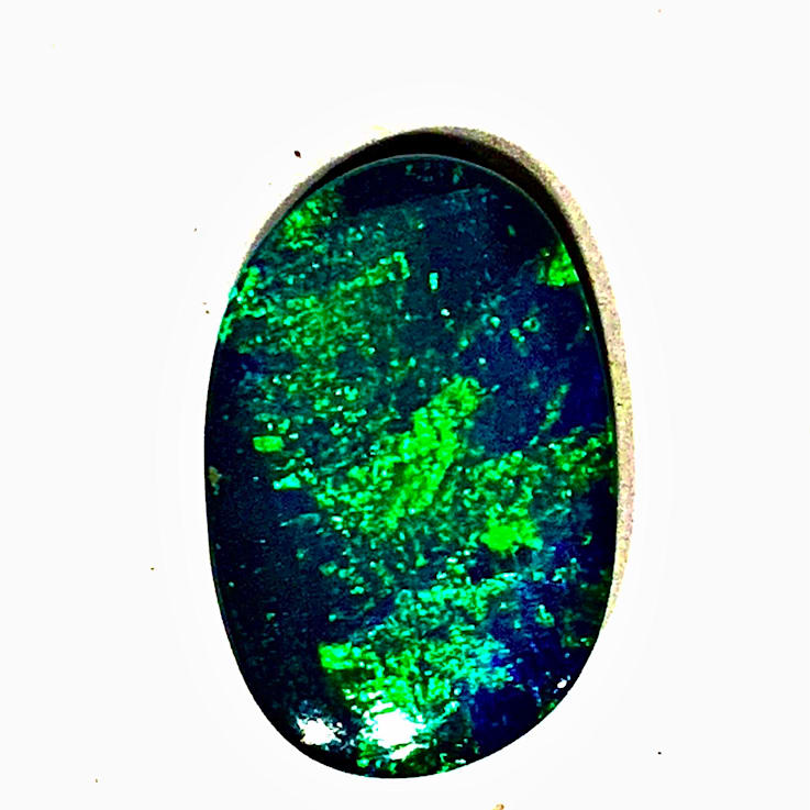 Opal on Ironstone 15x10mm Free-Form Doublet 3.05ct
