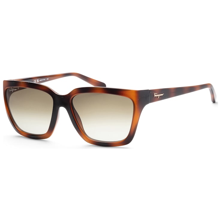 Ferragamo havana sunglasses outlet