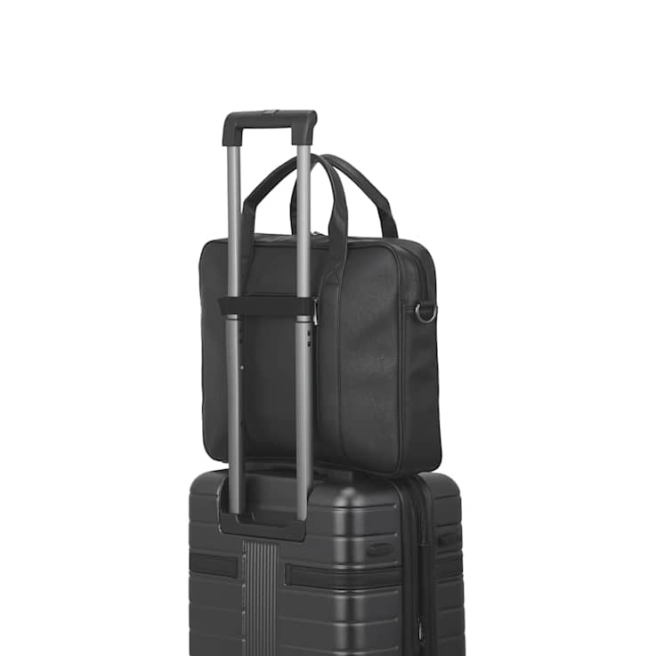 Bugatti Palermo Executive Briefcase in Black