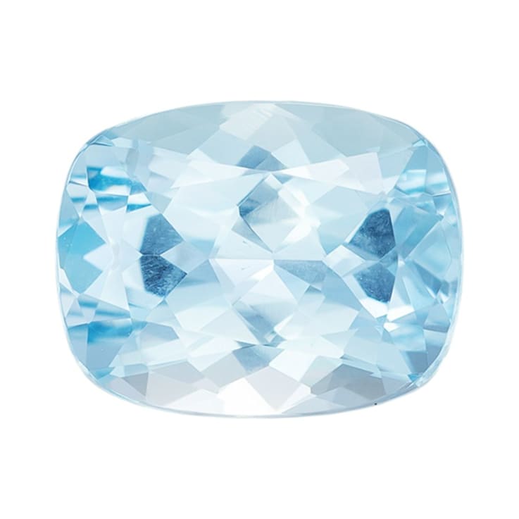 Aquamarine 8.9x6.9mm Cushion 1.72ct