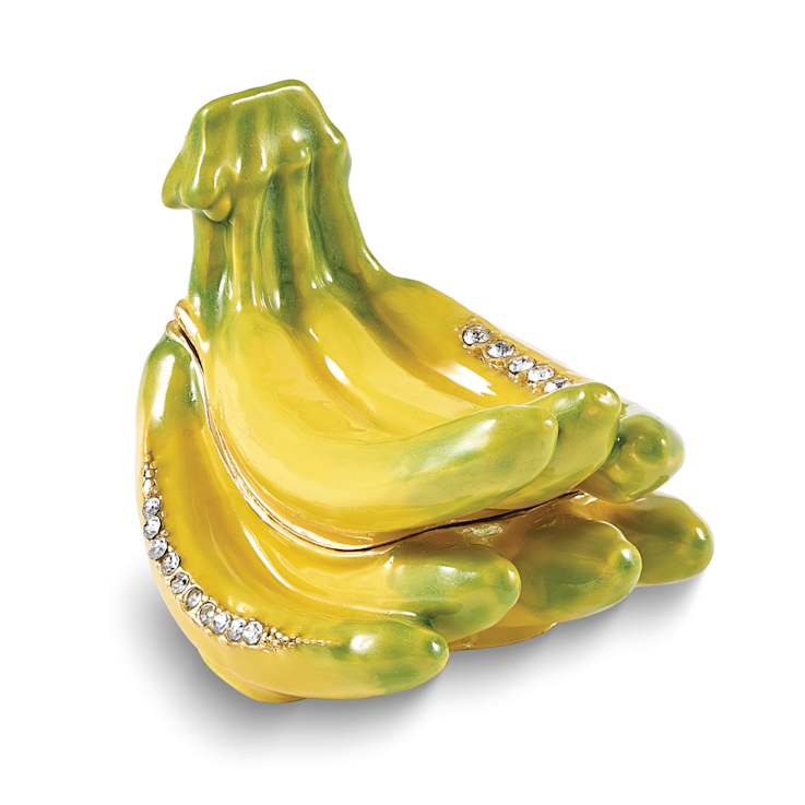 GO BANANAS Banana Trinket Box