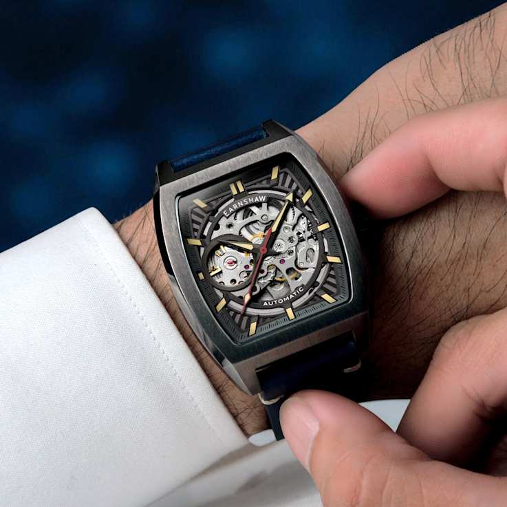 Thomas Earnshaw Heritage Wellington Skeleton Automatic