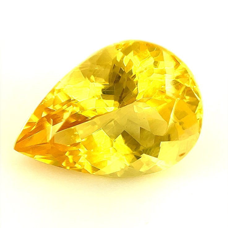Yellow danburite top