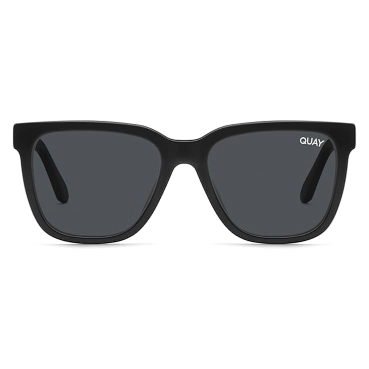 QUAY "WIRED STANDARD" Black Square Frame / Black Polarized
Lenses Sunglasses