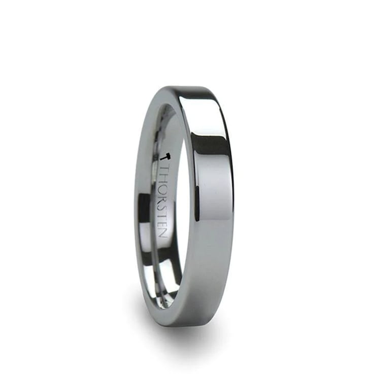 SPARTAN Flat Tungsten Ring 4mm