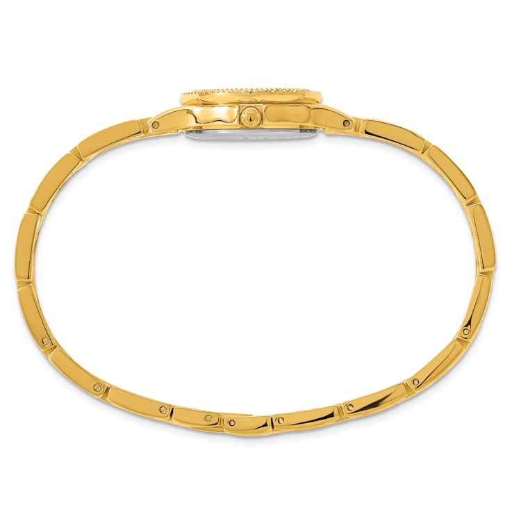 Charles Hubert Gold-finish MOP Dial with 4 Color Bezels Watch