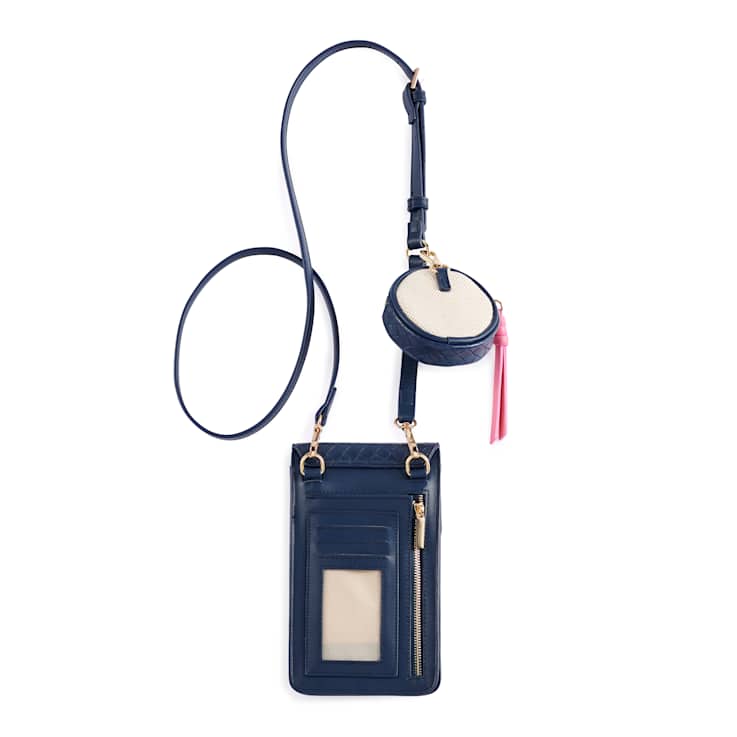 Shiraleah Frankie Phone Holder, Navy