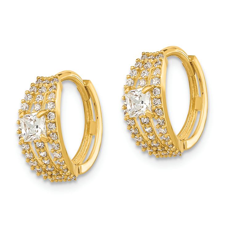 14k Yellow Gold Polished 1/2