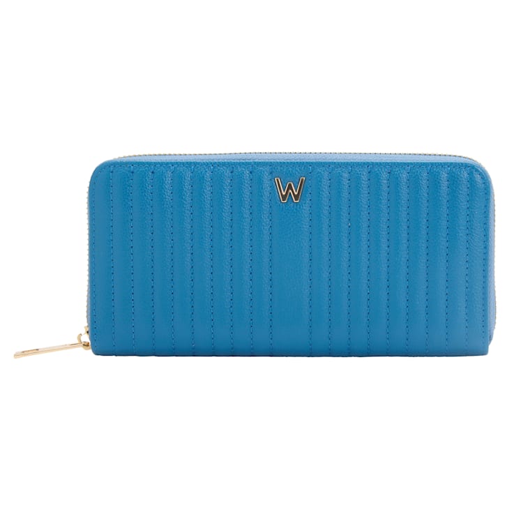 Mimi Blue Continental Wallet
