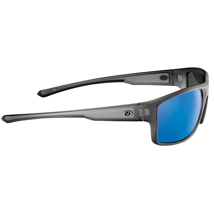 Flying Fisherman Chordata Polarized Sunglasses Matte Crystal Gray
Frame/Smoke Blue Mirror Lens