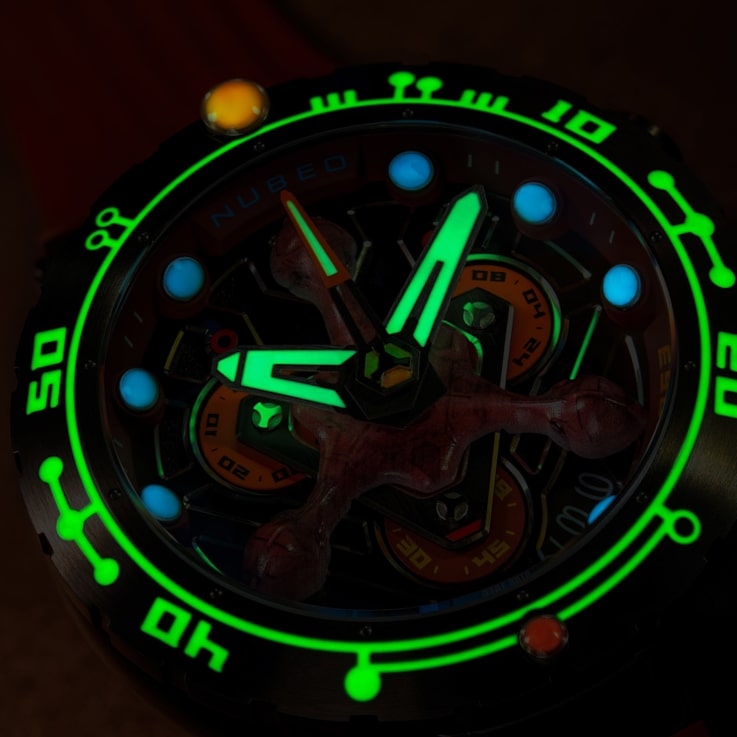 Nubeo Opportunity Chronograph Star Trek First Contact Day Black Dial
Limited Edition Watch