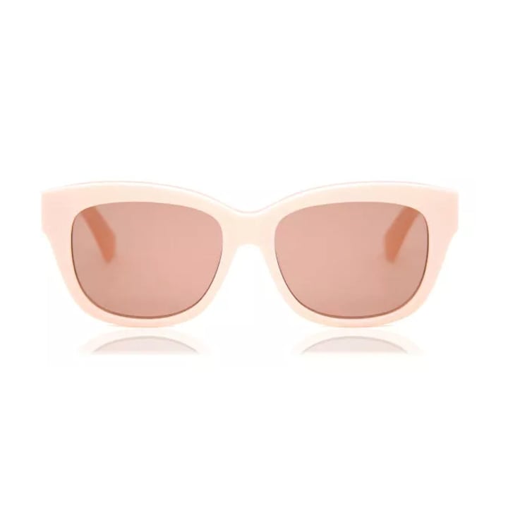Kate Spade Nude Frame / Pink Brown Lenses Sunglasses