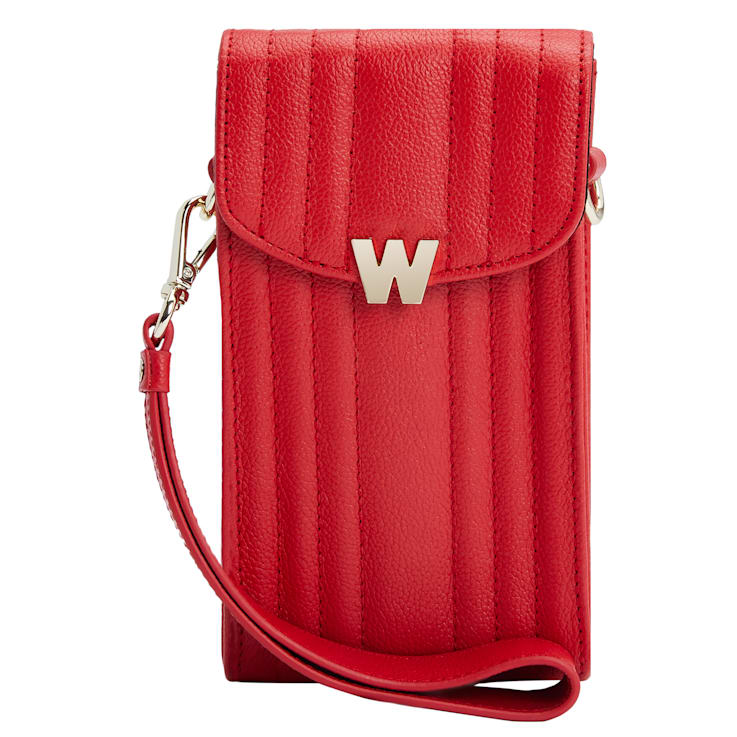 Mimi Red Phone Case with Wristlet