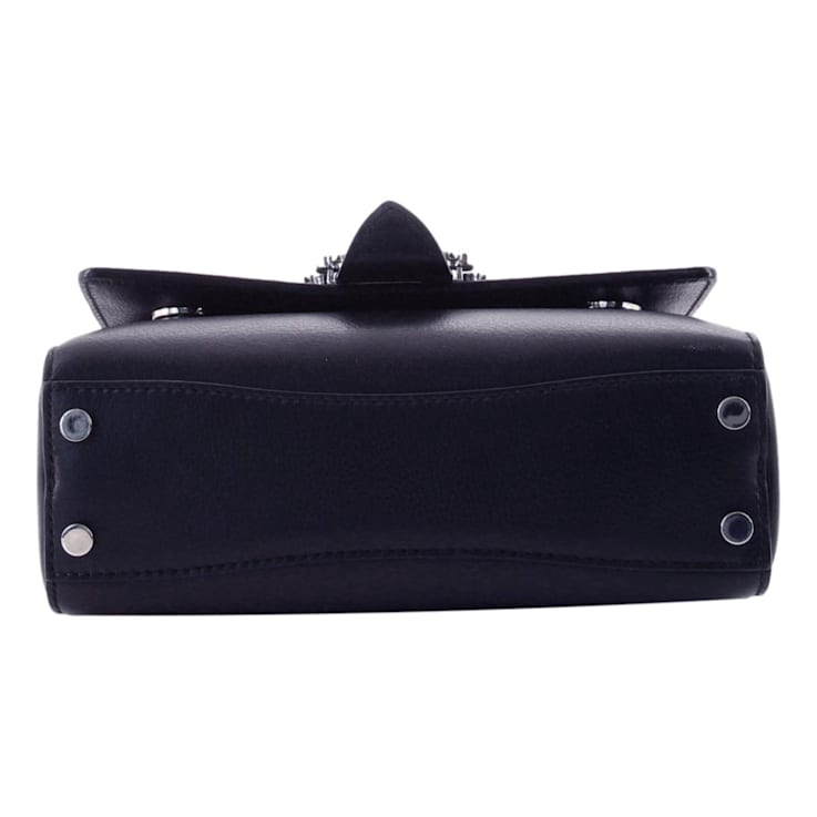 Jimmy Choo Cheri Dark Blue Leather Top Handle Bag - 1DH0RA