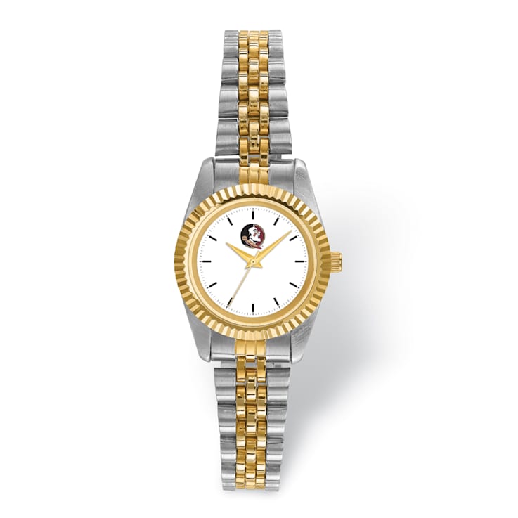 LogoArt Florida State University Pro Two-tone Ladies Watch