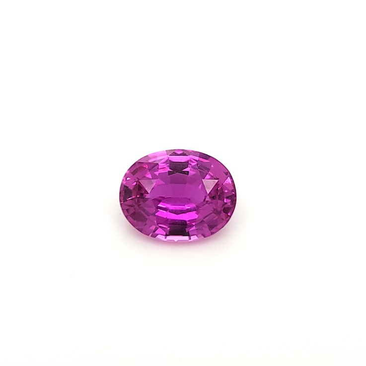 Pink Sapphire 11.93x9.45mm Oval 5.38ct