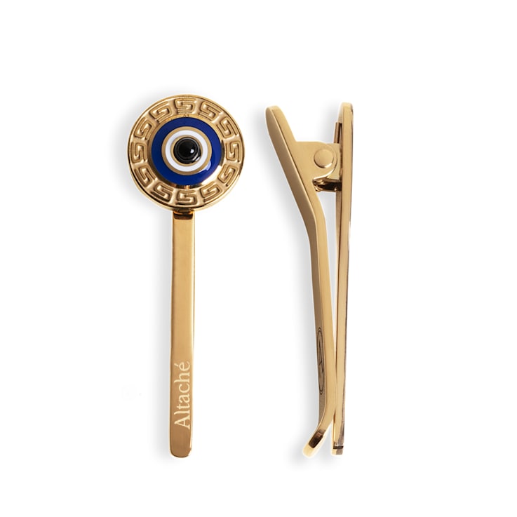 Altachè 14K Yellow Gold Over Stainless Steel Evil Eye Eyewear Charm