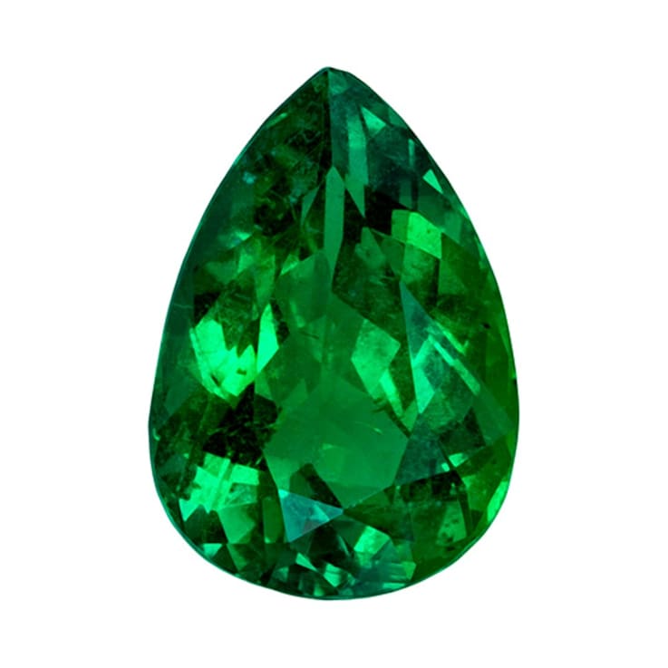 Brazilian Emerald 10.5v7.29mm Pear Shape 2.20ct