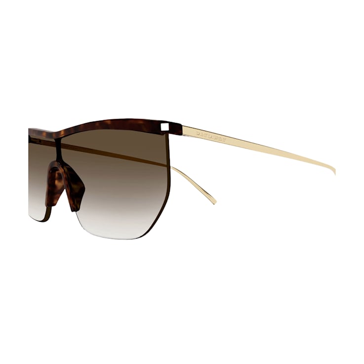 Saint Laurent Havana Brown Frame / Brown Lenses Sunglasses