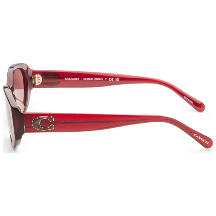Red coach sunglasses top
