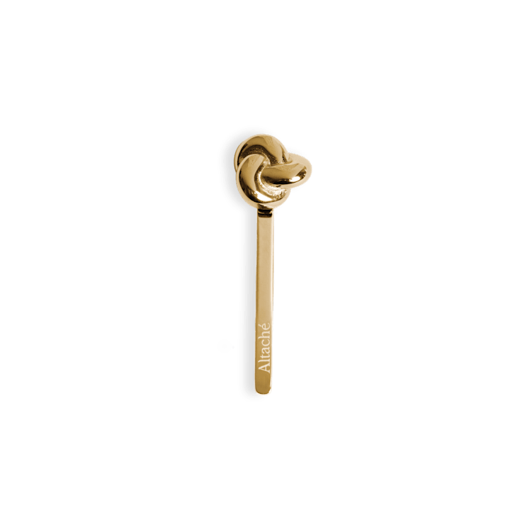 Altachè 14K Yellow Gold Over Stainless Steel Knot Eyewear Charm