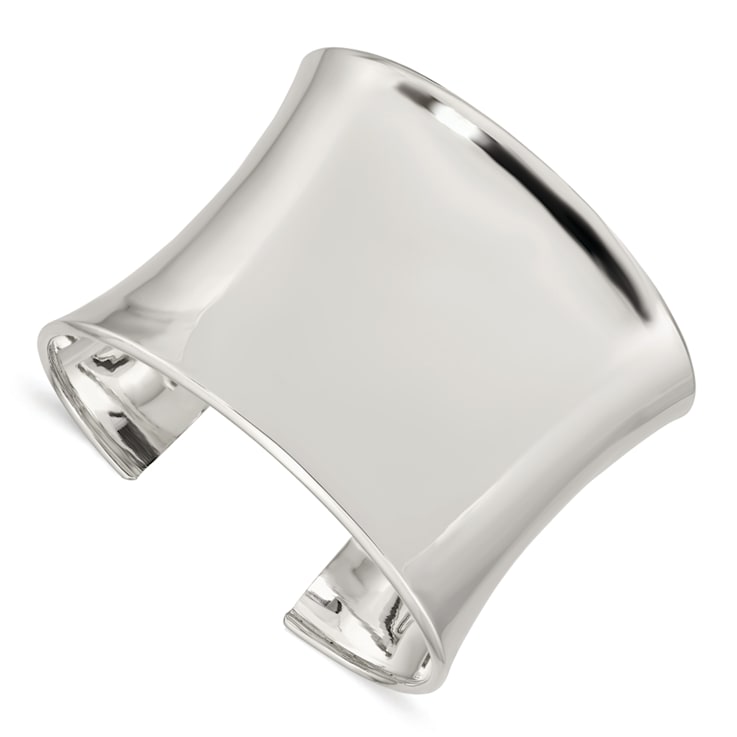Sterling Silver 50mm Cuff Bracelet