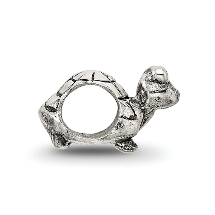 Sterling Silver Turtle Bead