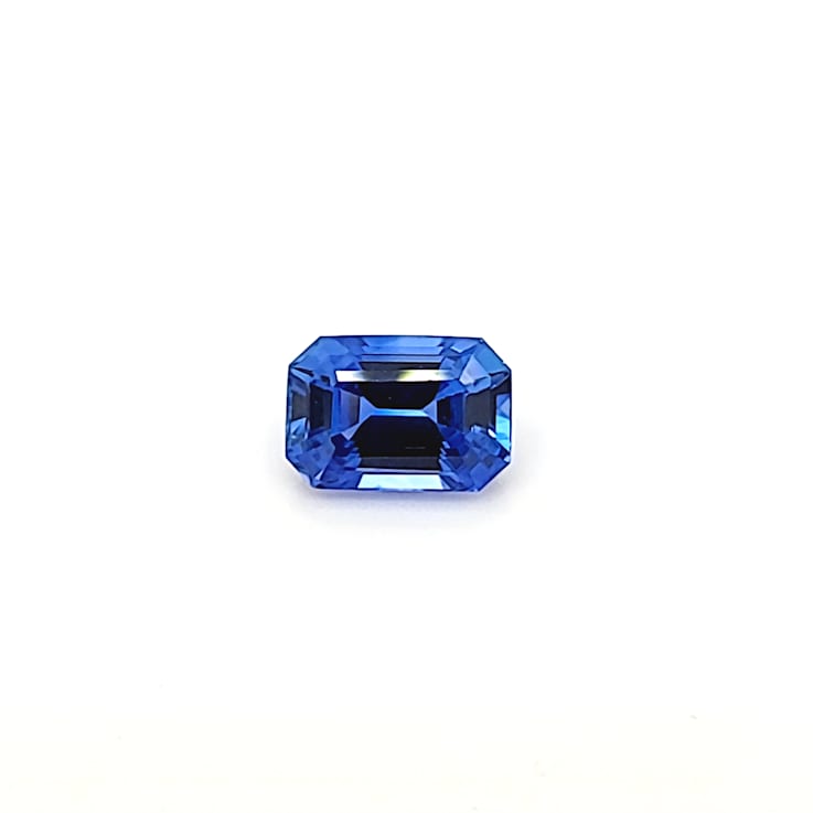 Sapphire 9.9x6.82mm Emerald Cut 3.57ct
