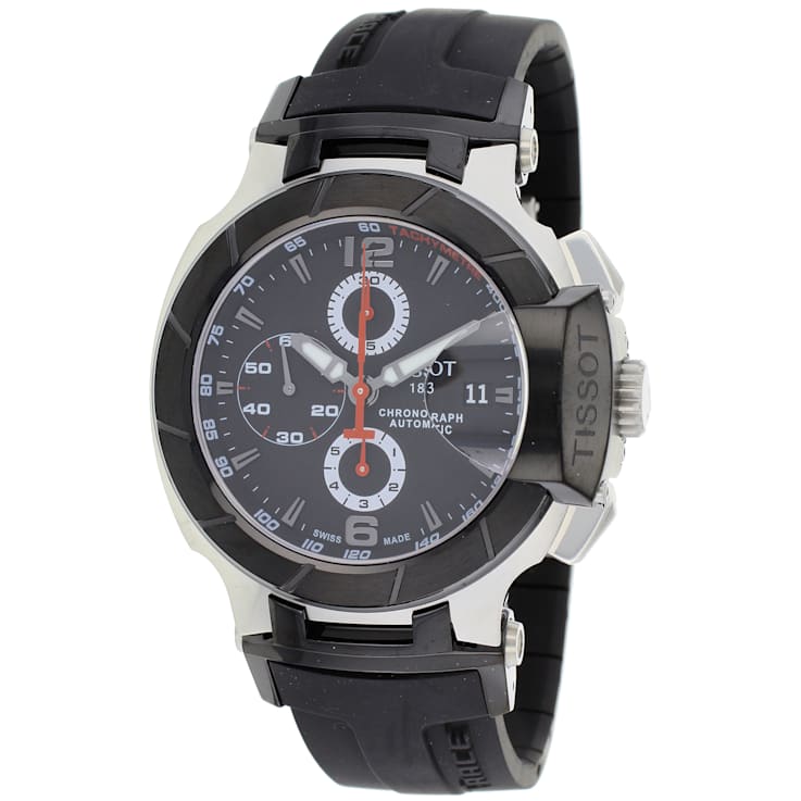 Tissot t race rubber strap on sale
