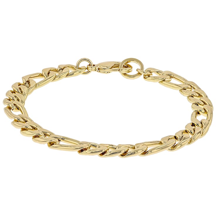 Set of 3 Gold-Tone Chain Bracelets