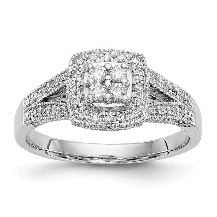 Rhodium diamond ring outlet