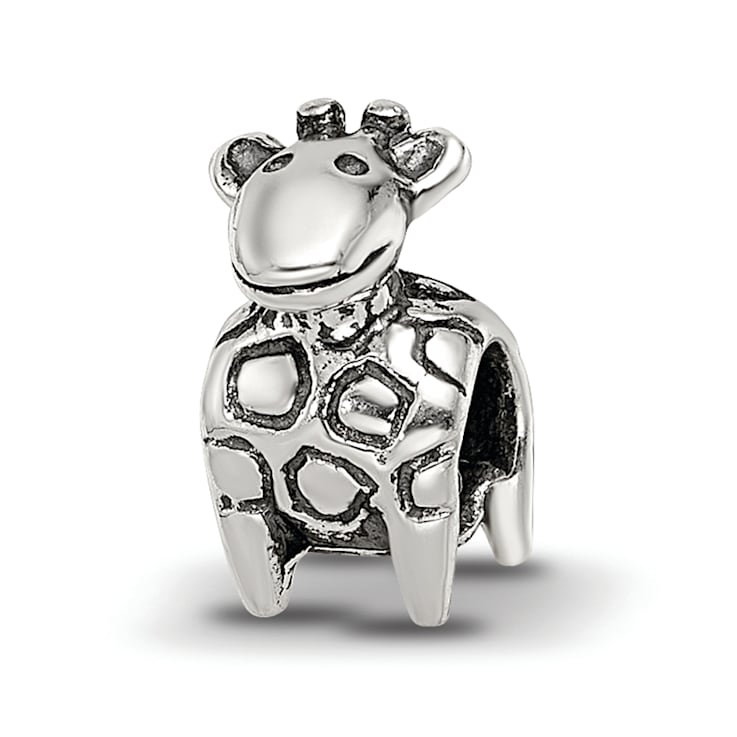 Sterling Silver Giraffe Bead