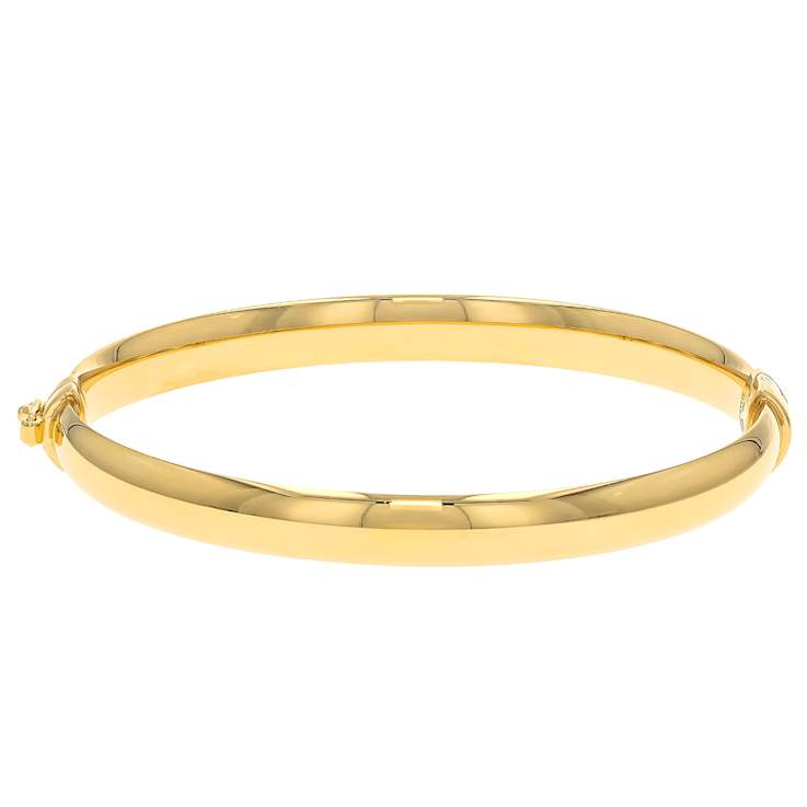 Bold Tube Link Bracelet In 18k Gold Over Sterling Silver
