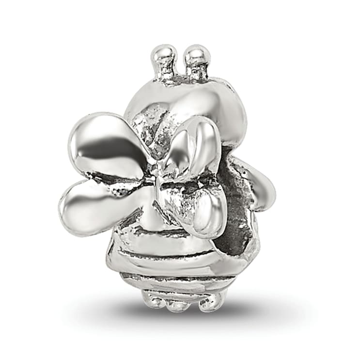 Sterling Silver Bumblebee Bead